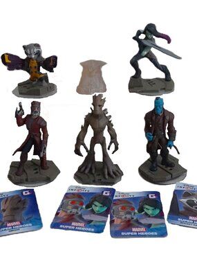Disney Infinity Marvels Guardians of the Galaxy Bundle 2.0 Video Game Figures
